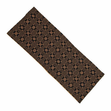 Black Mustard Lover㦙??S Knot Jacquard Table Runner TR130011 - The Fox Decor